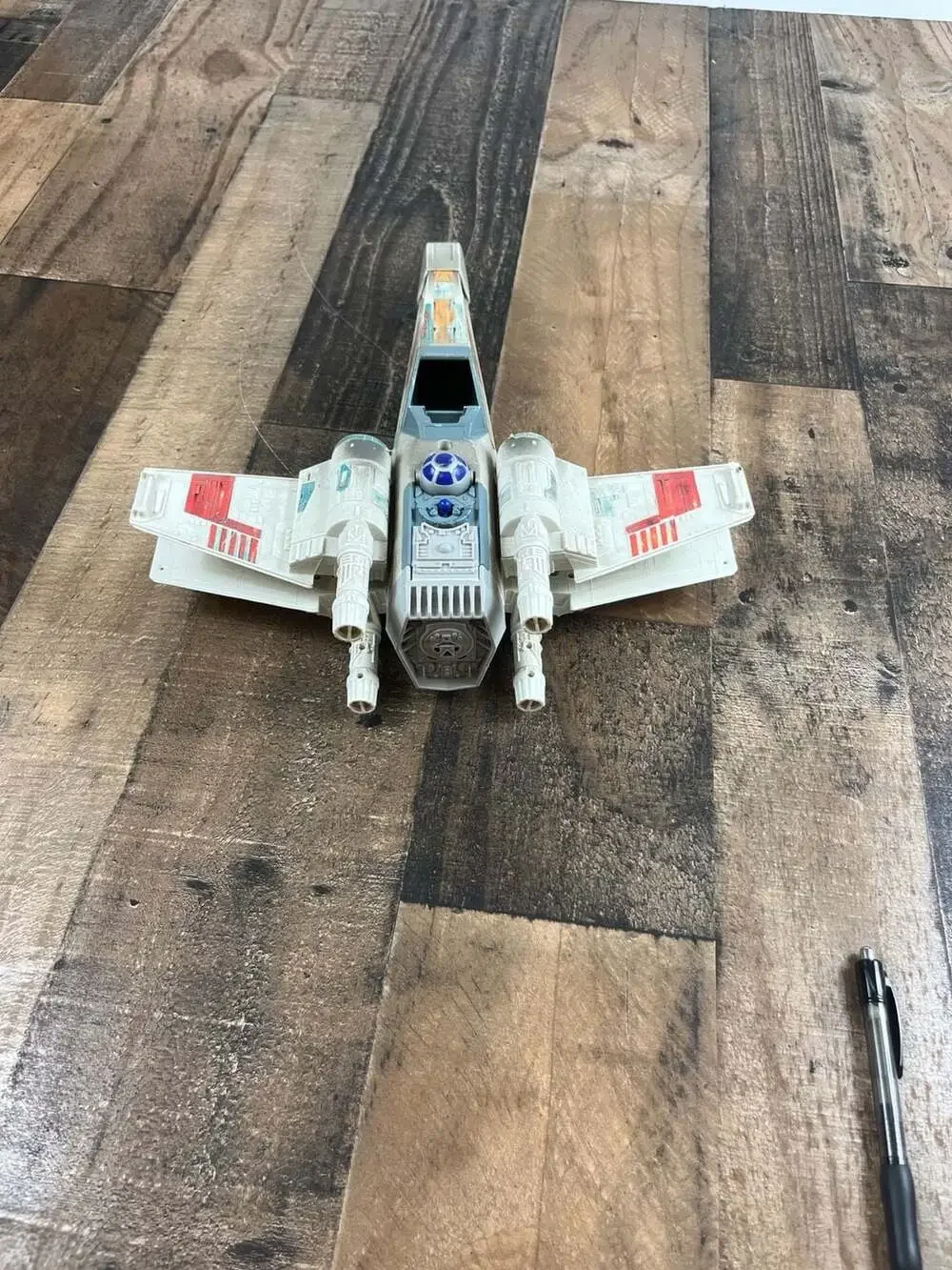 Vintage 1995 Star Wars Power of the‎ Force Electronic X-Wing Fighter Tonka